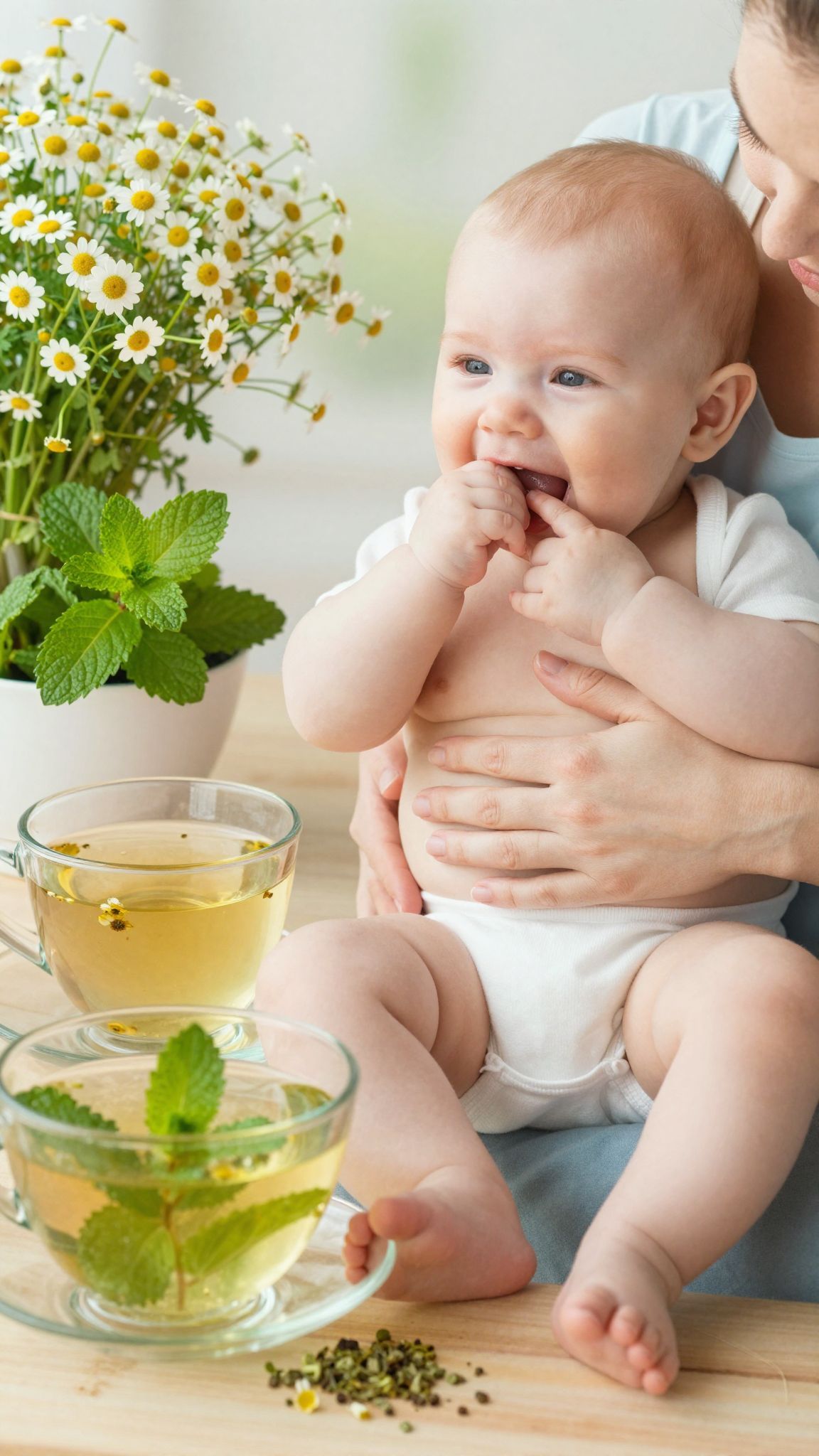 A kamilla nyugtató hatása segíthet a fogzási fájdalmon.