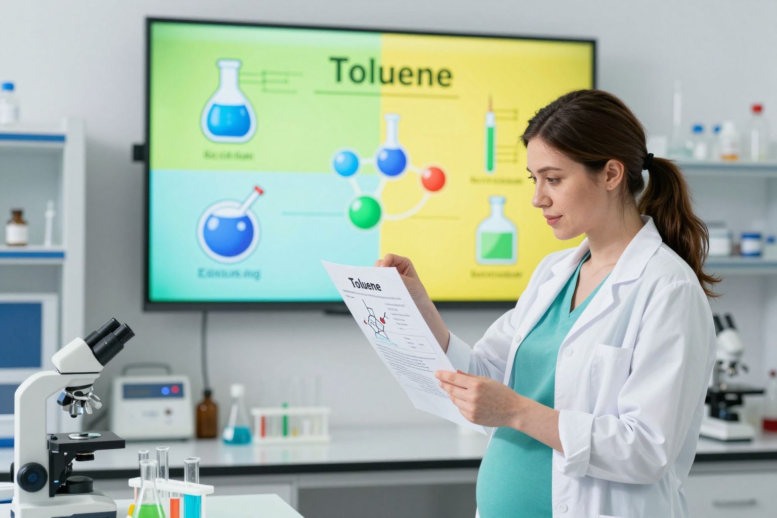 A toluol hosszú távon idegrendszeri károsodást okozhat.