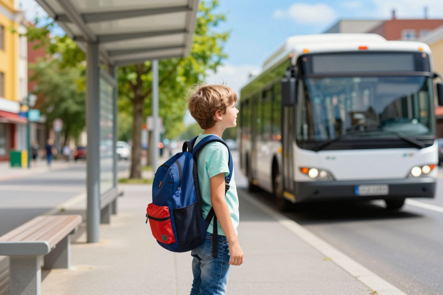 A gyerekek önálló közlekedése fejleszti a bizalmukat.