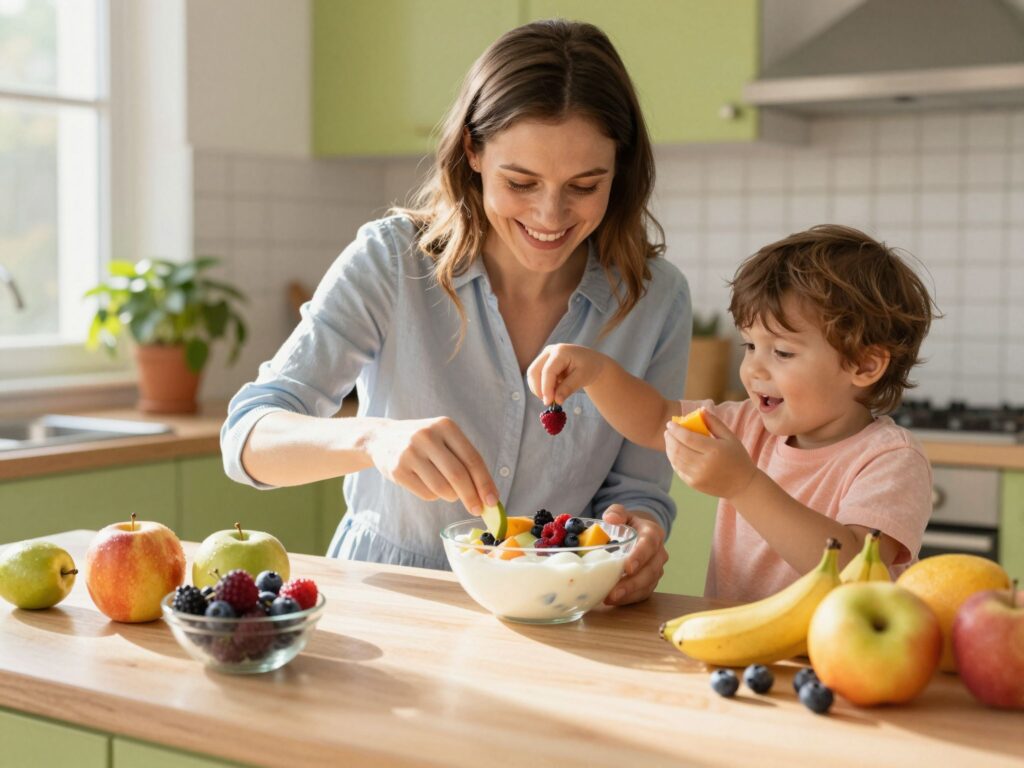 Trükkök és receptek: hogyan csempészd be a joghurtot és a gyümölcsöt a gyermek étrendjébe?