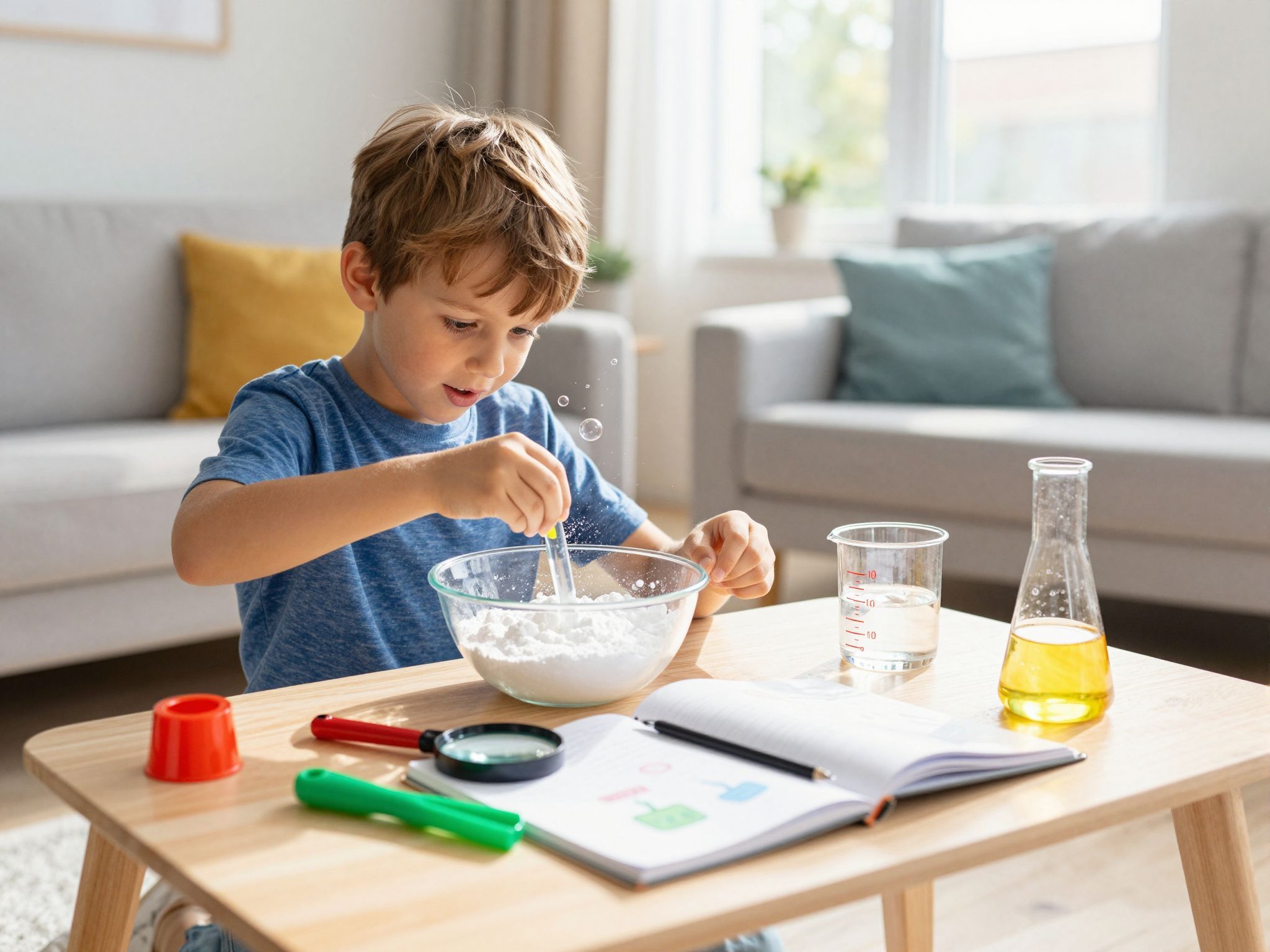 Fedezd fel a kémiai reakciókat otthon, biztonságosan!