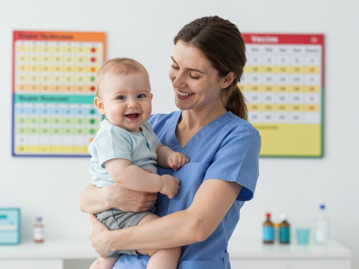 Védőoltási naptár: A csecsemőkori oltások időzítése és fontossága