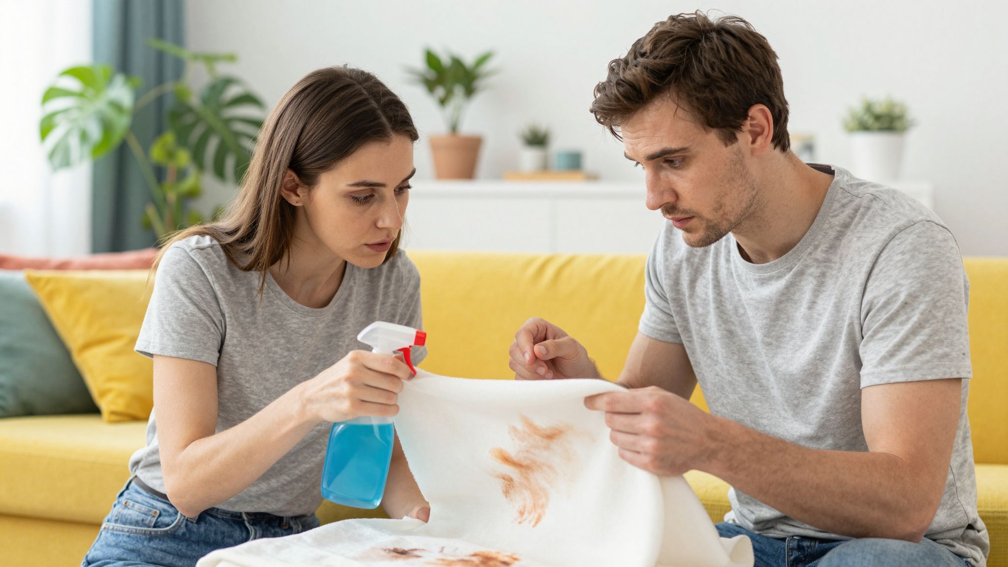 Használj citromlevet és szódabikarbónát a foltokra!