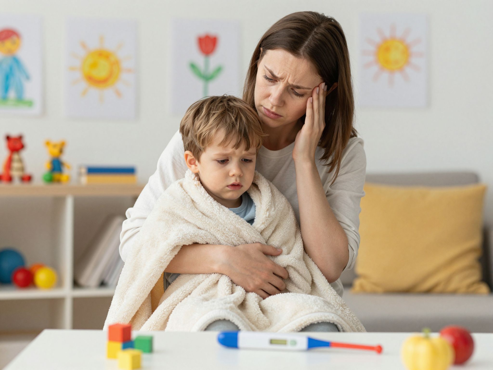 Minden láz esetén figyelni kell a kísérő tünetekre.