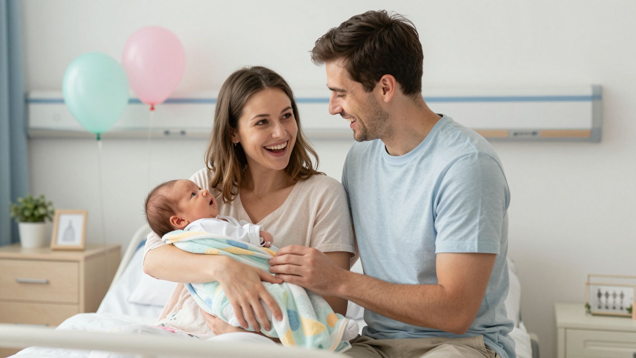 Az apák fontos szerepet játszanak a születés pillanataiban.