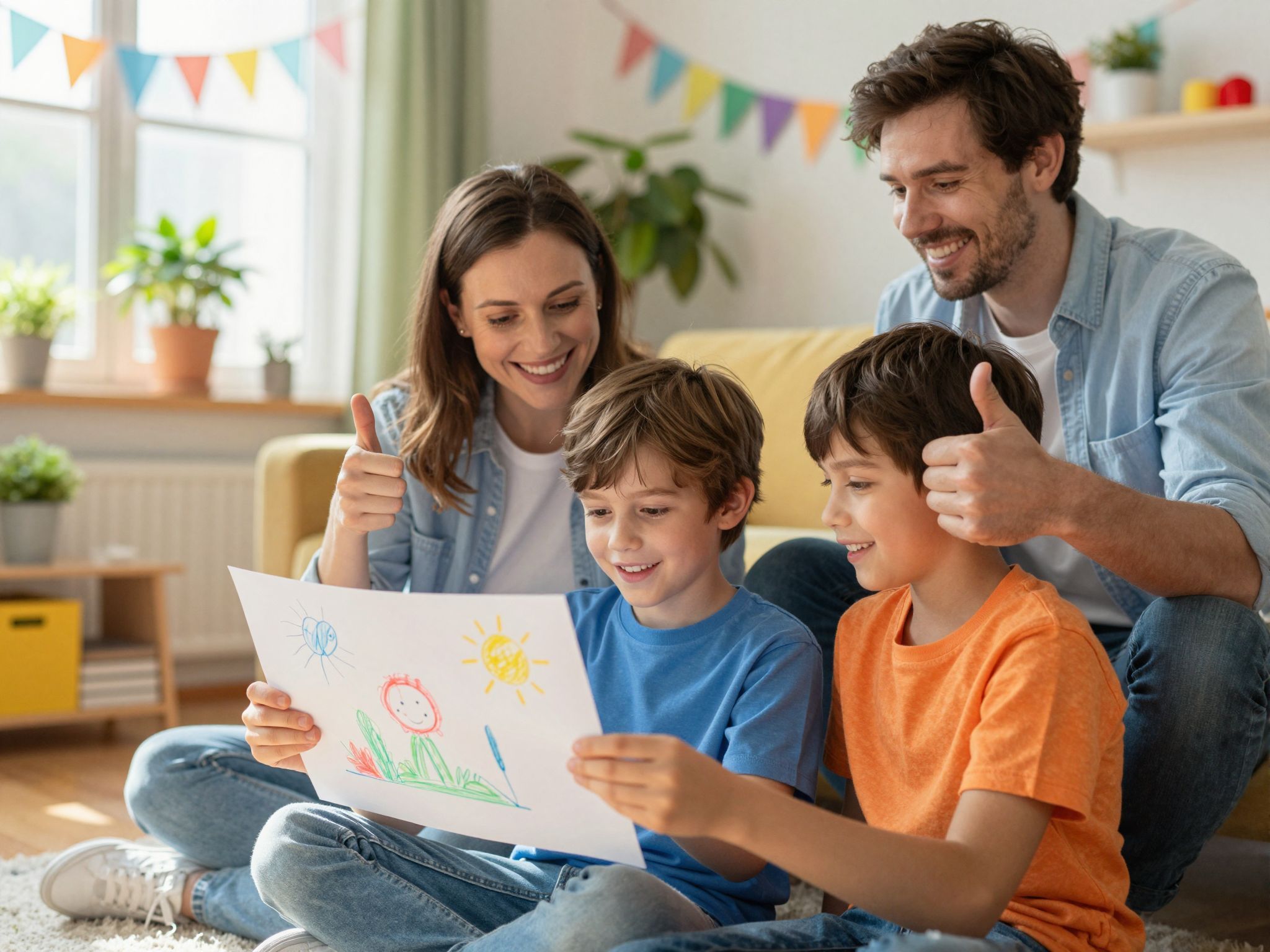 A bátorítás növeli a gyermek önbizalmát és motivációját.