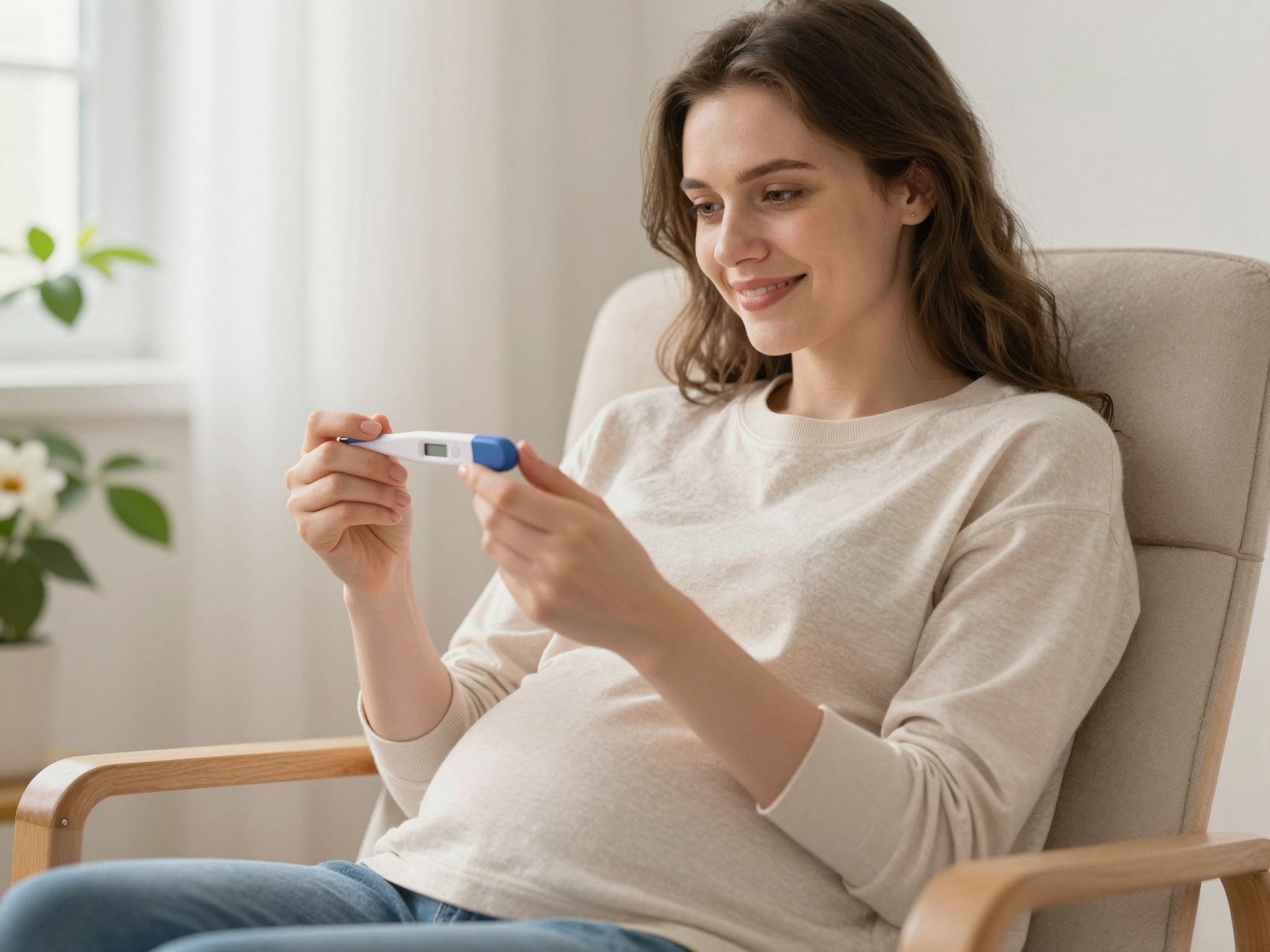 A bazális testhőmérséklet emelkedése terhesség jele lehet.