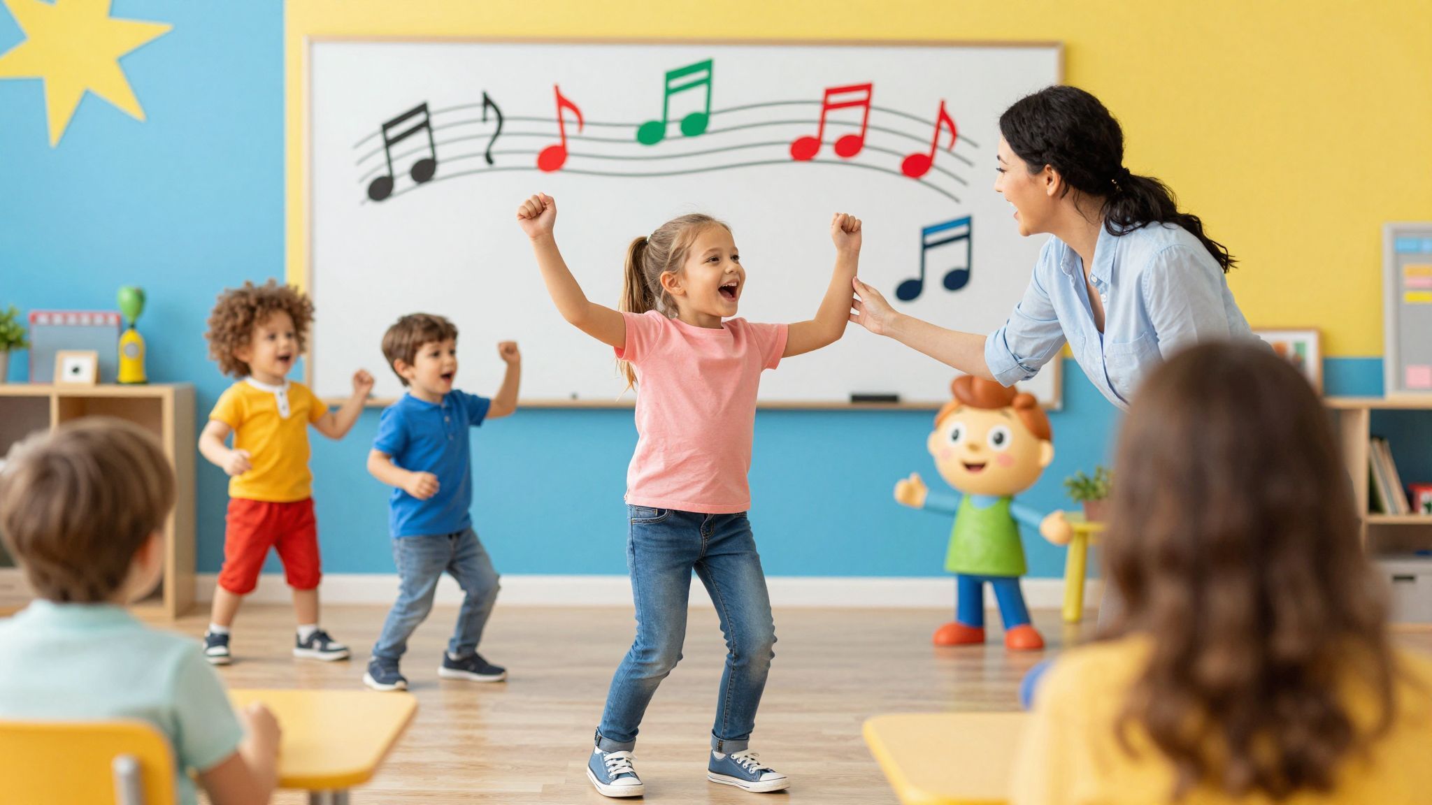 A dalok segítik a nyelvtanulást és a szókincset.