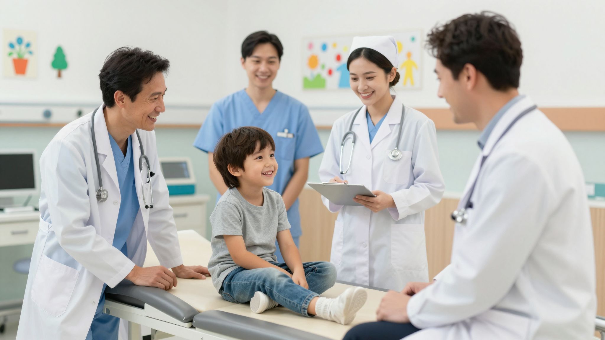 A diagnoszták precíz munkája életmentő a gyerekek számára.