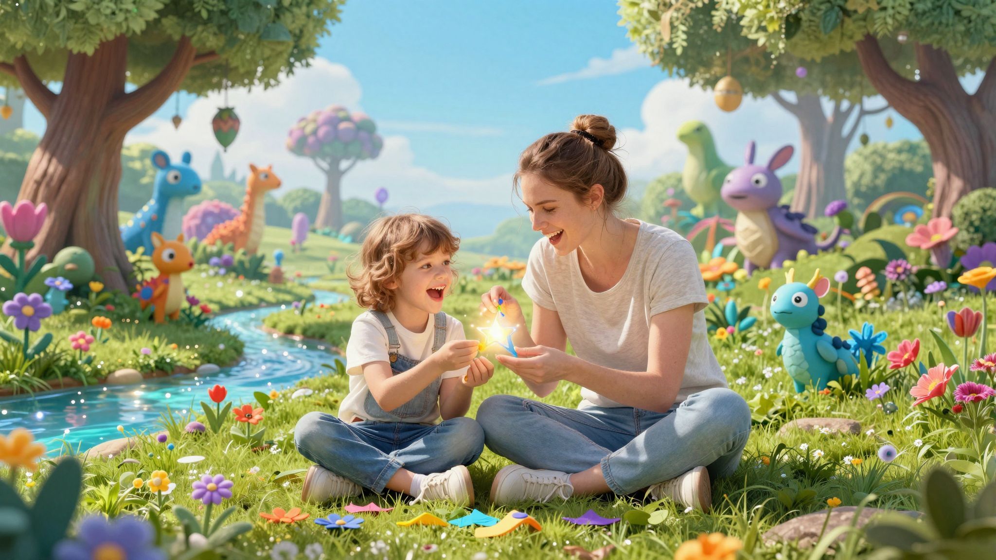 A gyerekek fantáziája innovatív megoldásokhoz vezethet felnőtteknek.