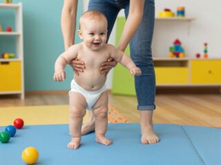 A felállástól a járásig: a mozgásfejlődés mérföldkövei