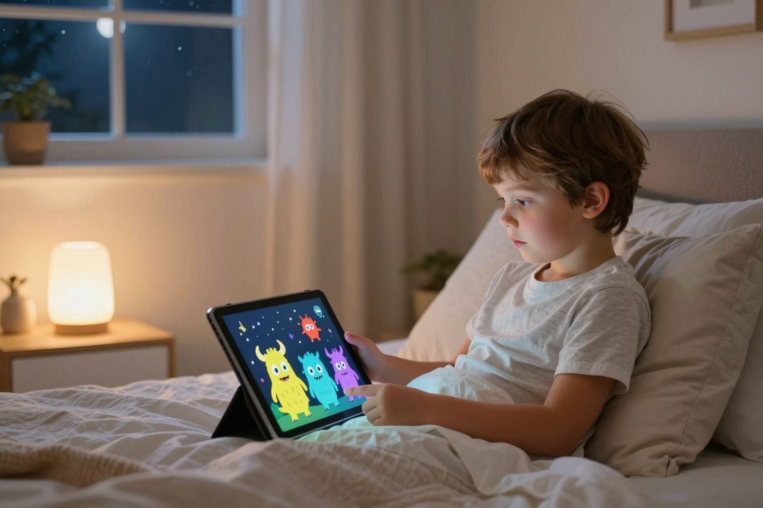 A fények tudatos használata csökkenti a sötéttől való félelmet.