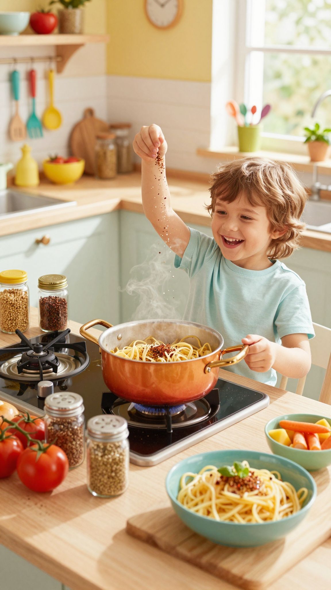 A fűszerezés játékos módja a gyerekek ízlelőbimbóinak fejlesztésére.