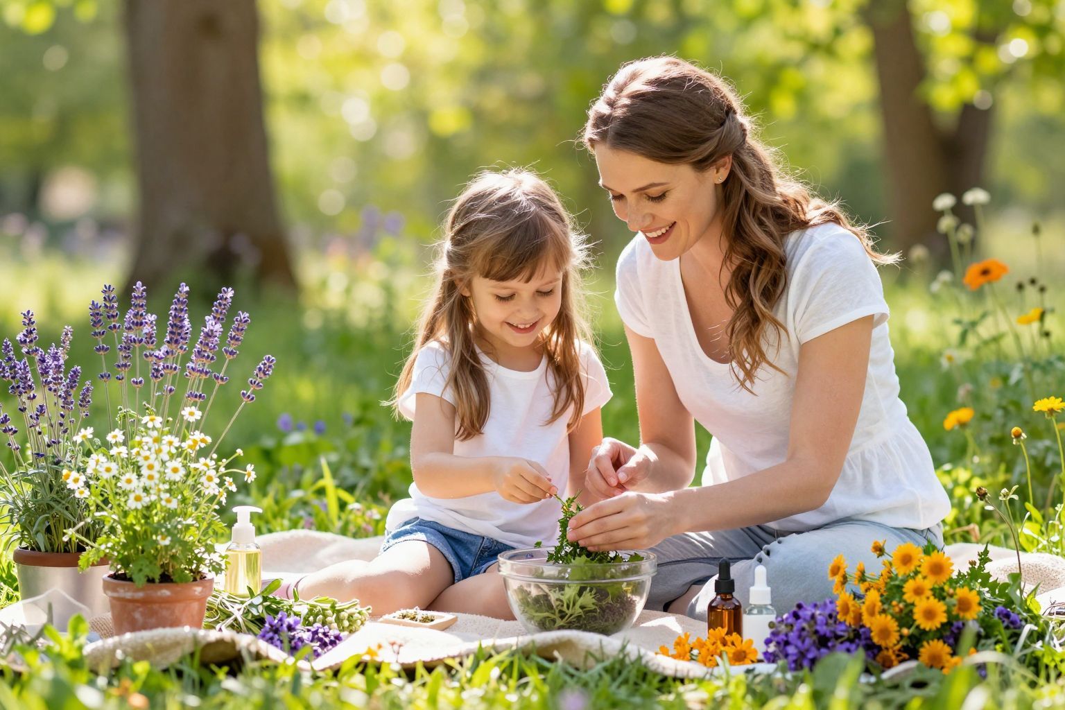 A kamilla hidratál és nyugtatja az érzékeny bőrt.