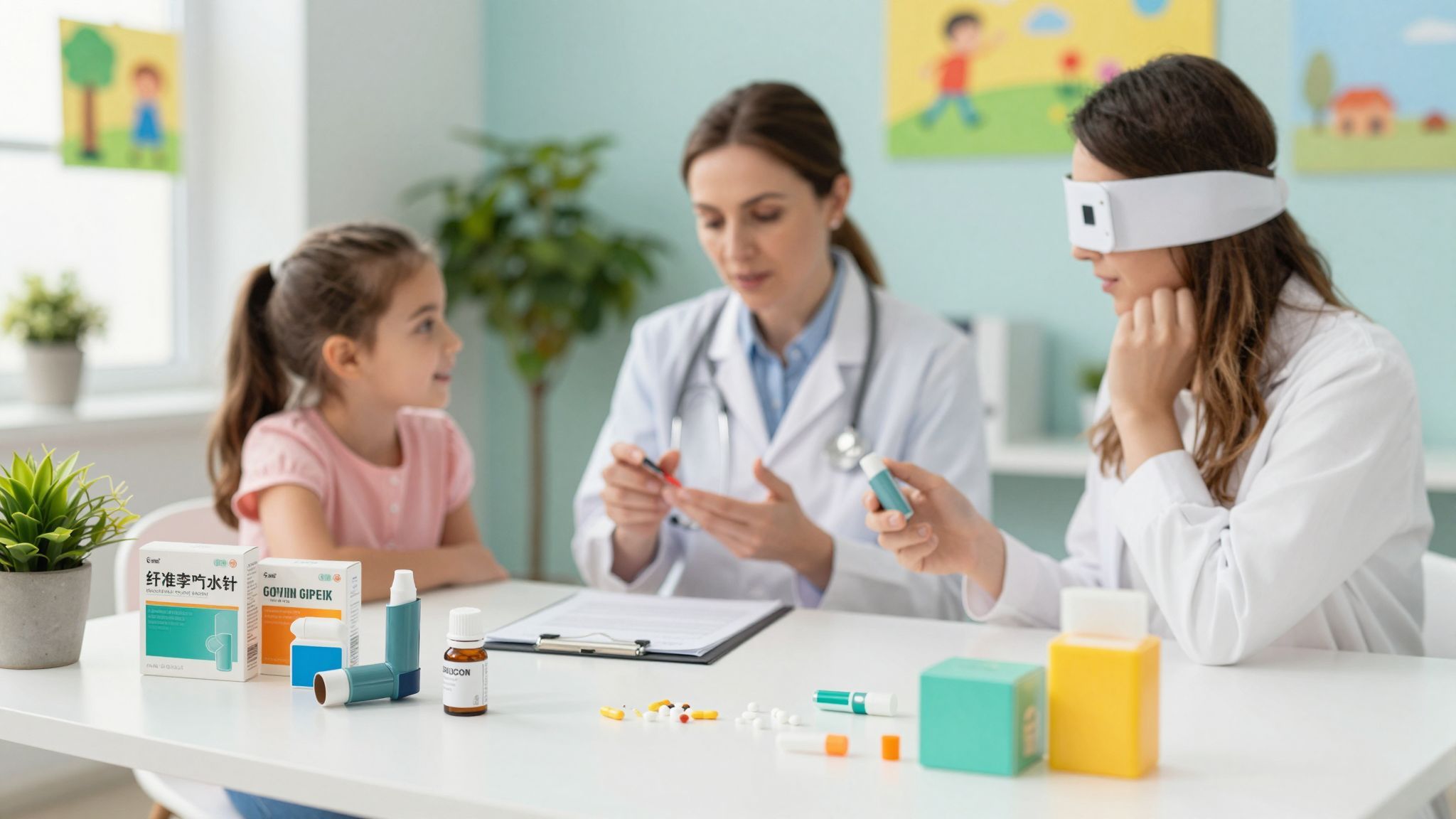 A gyógyszeres kezelés alapvető a gyermekasztma kontrollálásában.