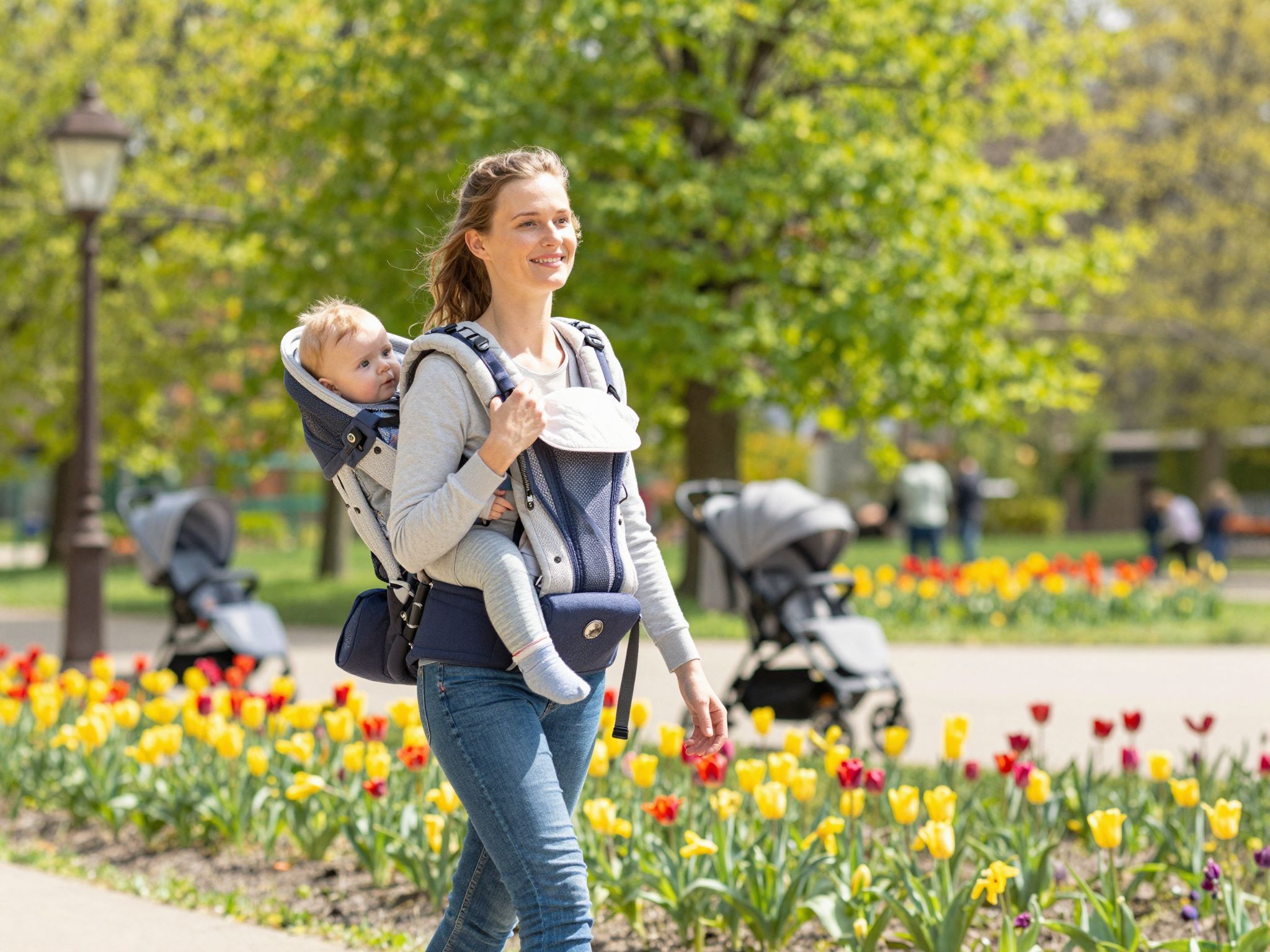 A hordozás erősíti a szülő-gyermek köteléket.