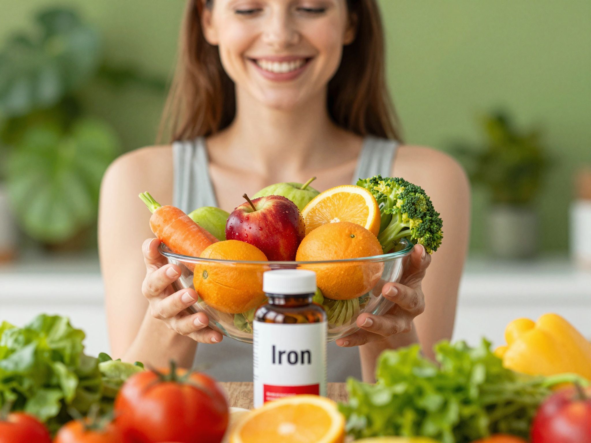 A vas felszívódásához C-vitaminra is szükség van.