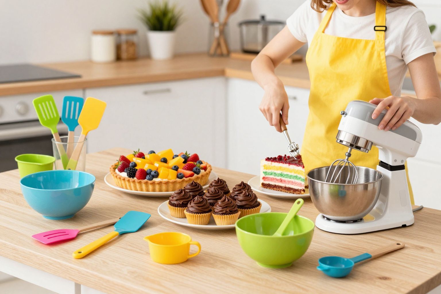 A praktikus eszközök gyorsítják a sütési folyamatokat.