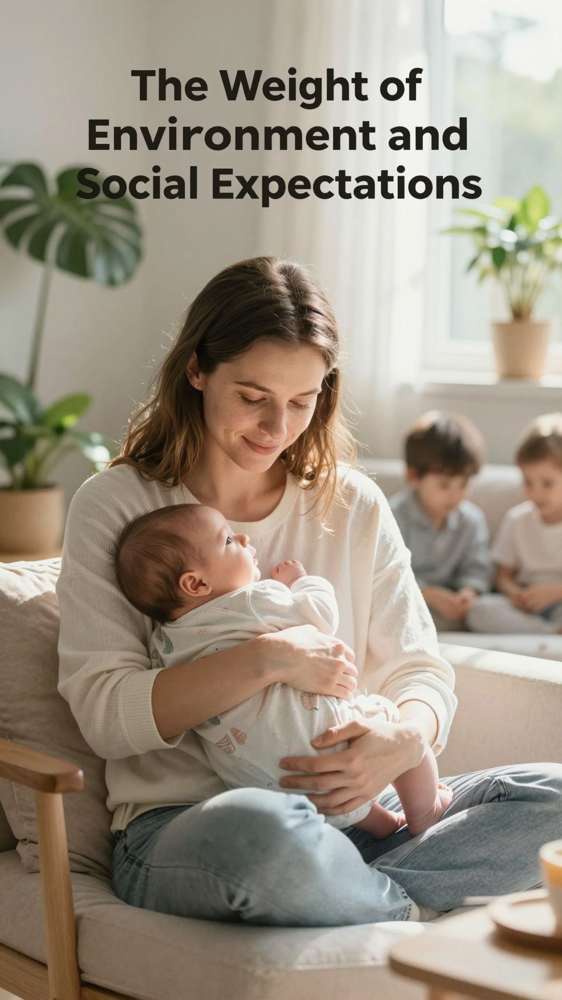 A társadalmi elvárások fokozhatják a szülés utáni stresszt.