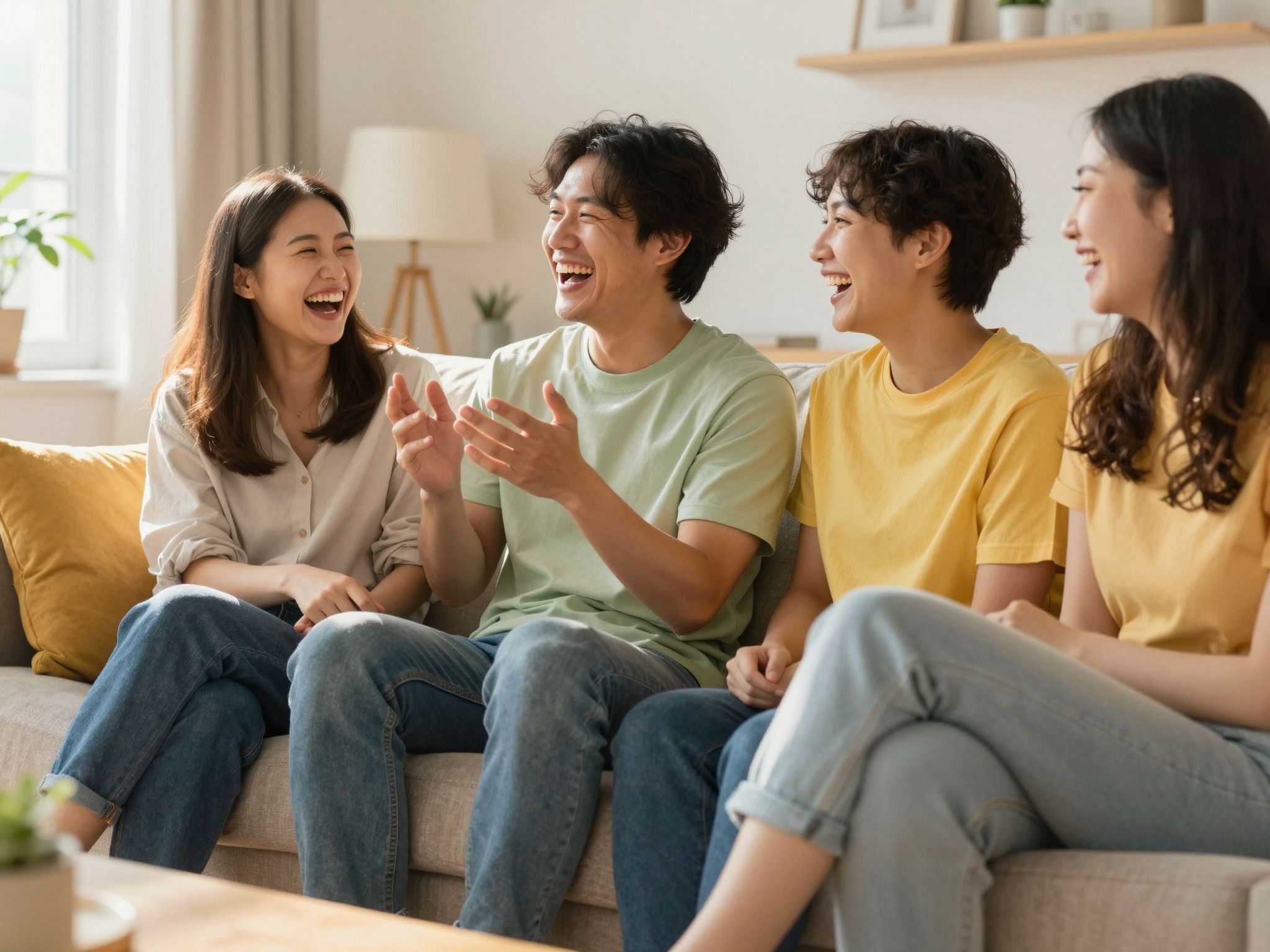 A közös nevetés erősíti a családi kötelékeket és kapcsolatokat.