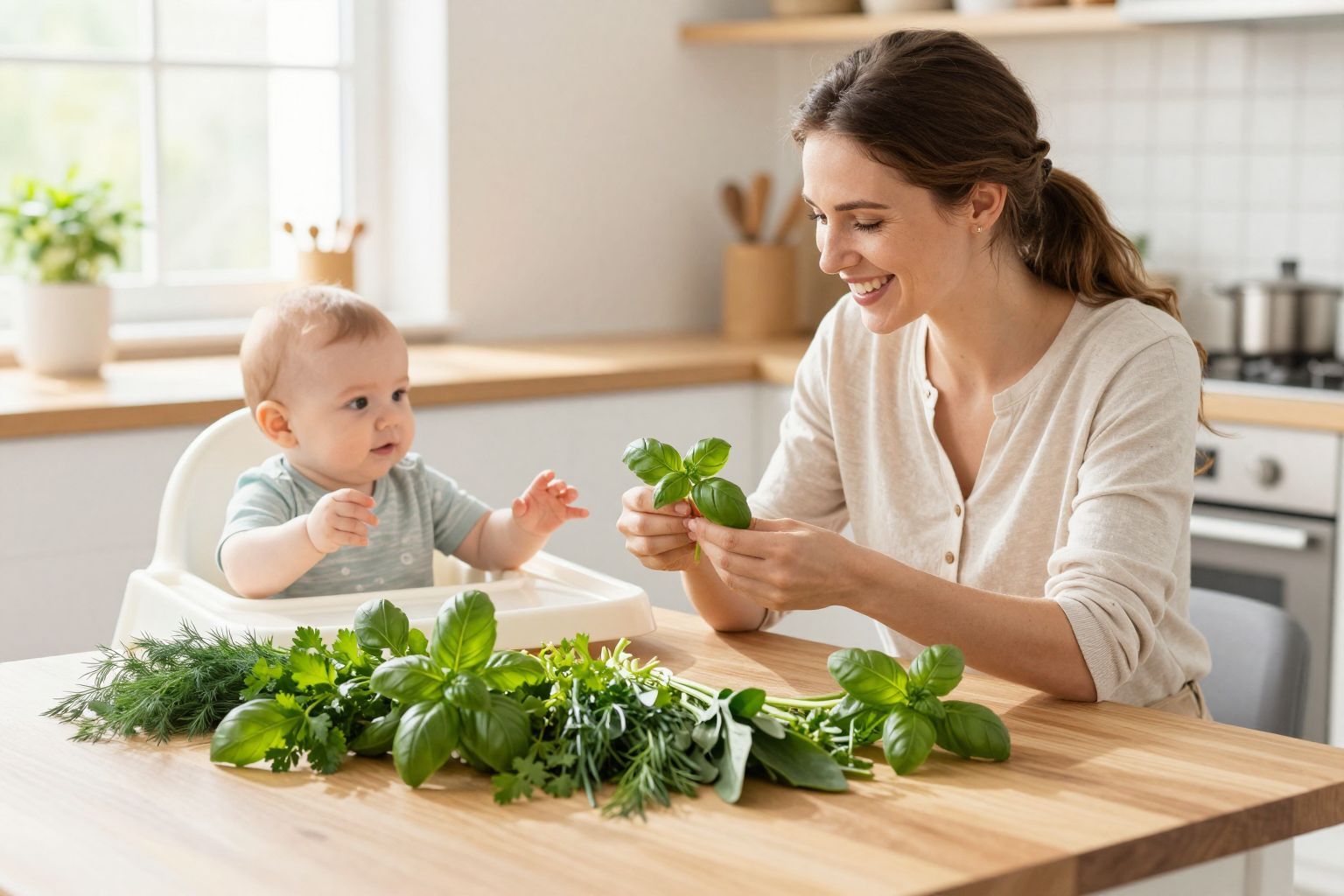 Kezdetben a bazsalikom és petrezselyem a legjobbak.