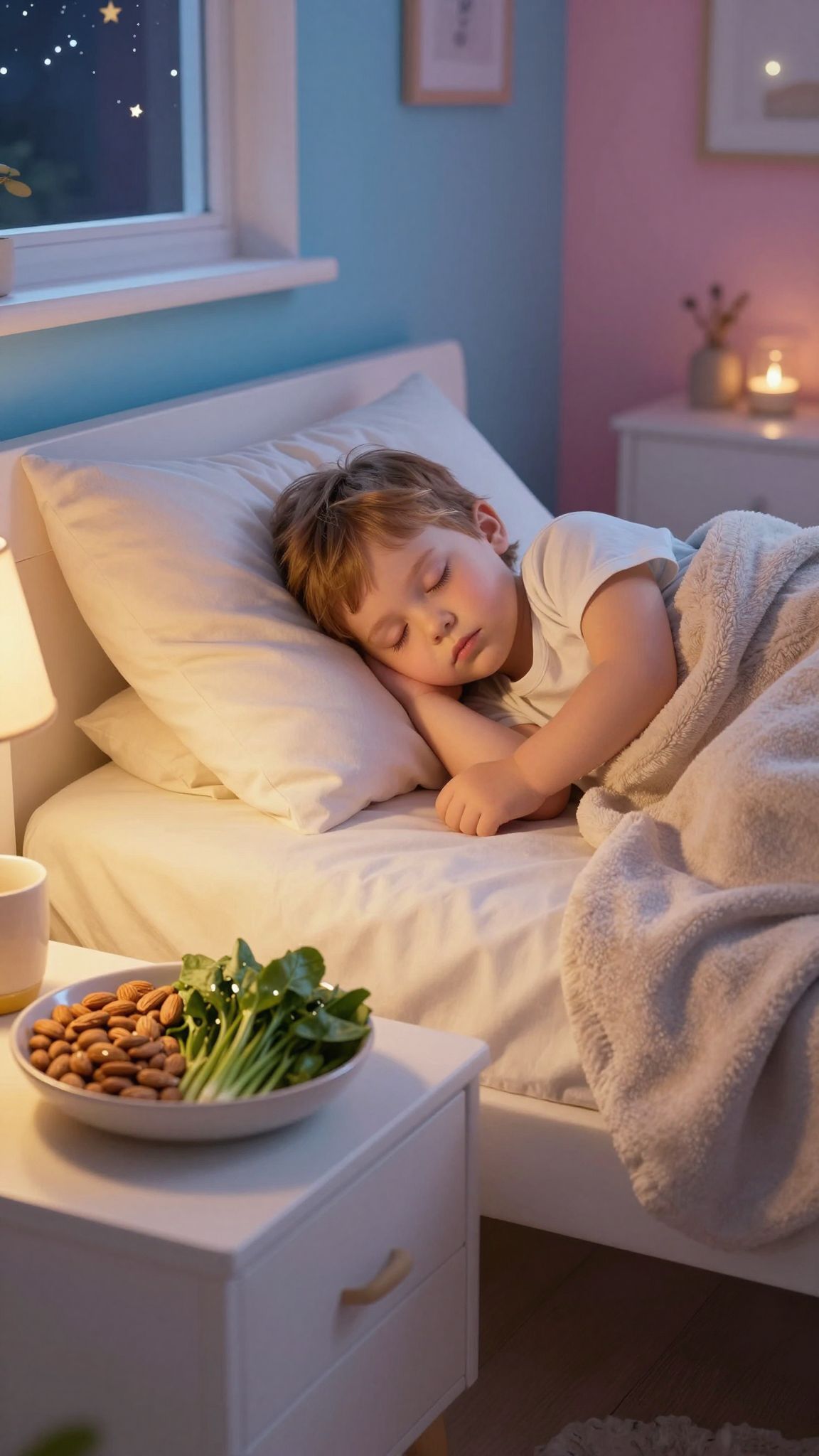 A magnézium segíti az izmok ellazulását és pihentető alvást.