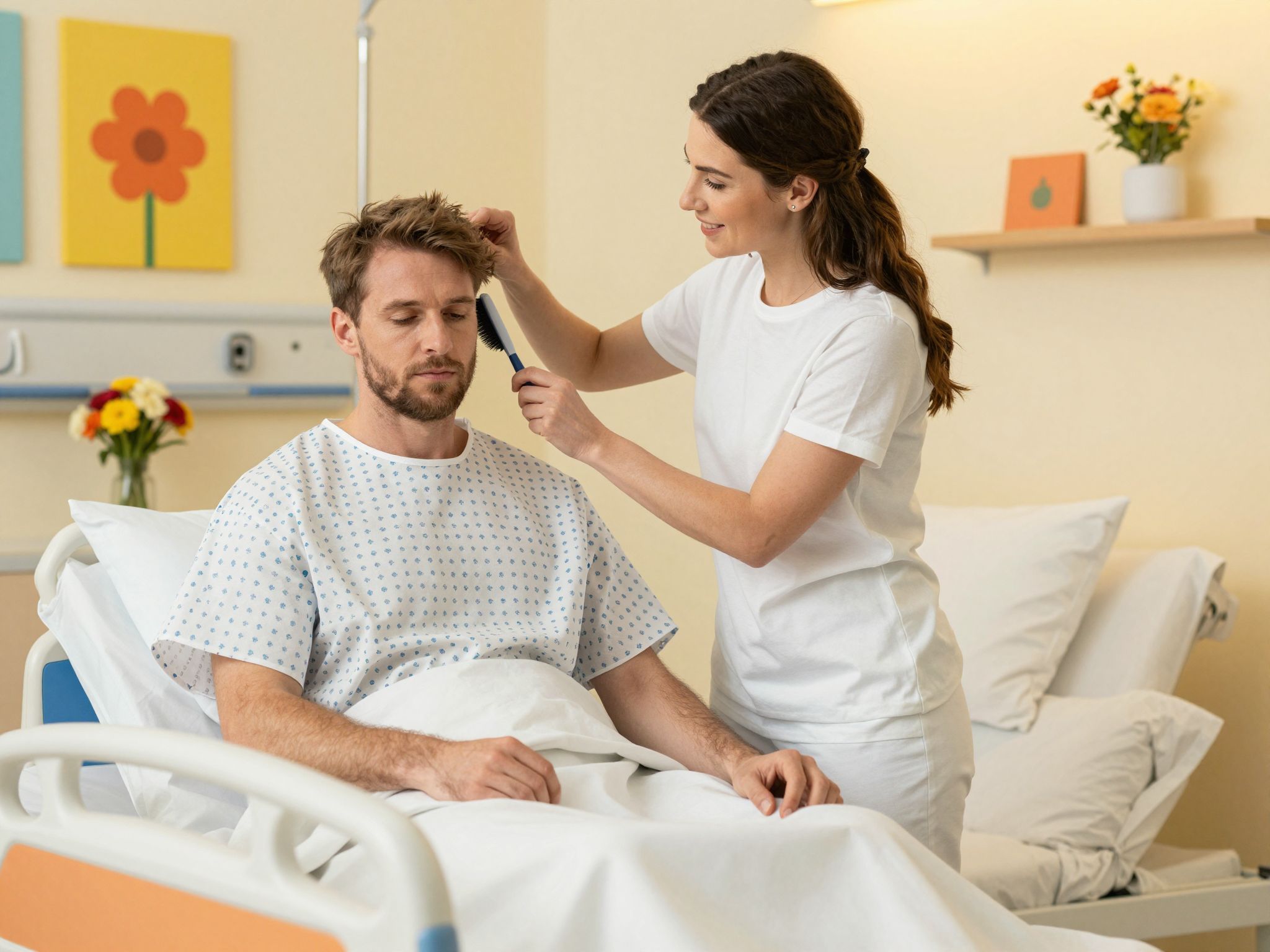 A higiénia és öltözködés növeli a betegek önértékelését.