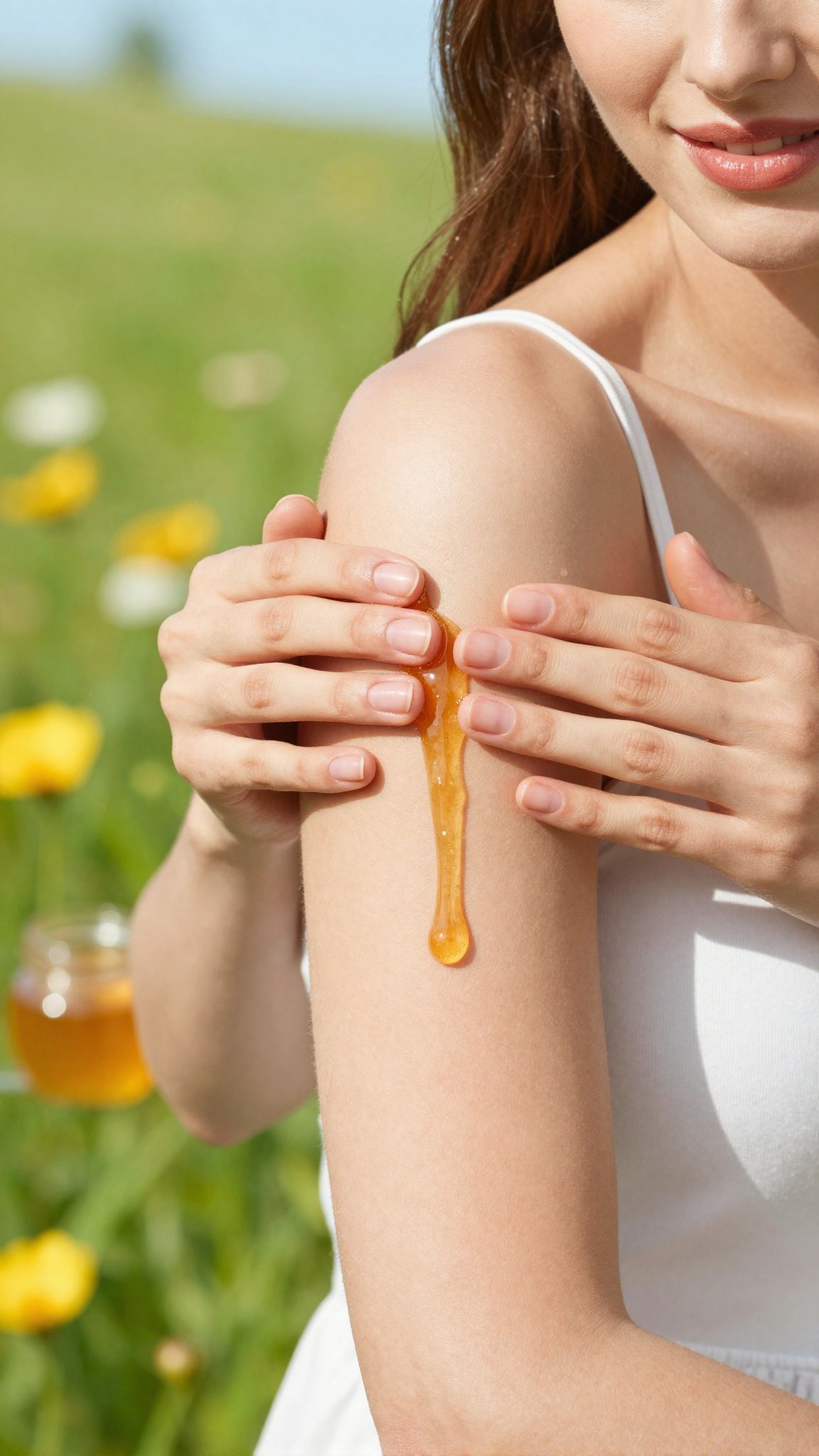 A méz antibakteriális hatása segíti a sebek gyógyulását.