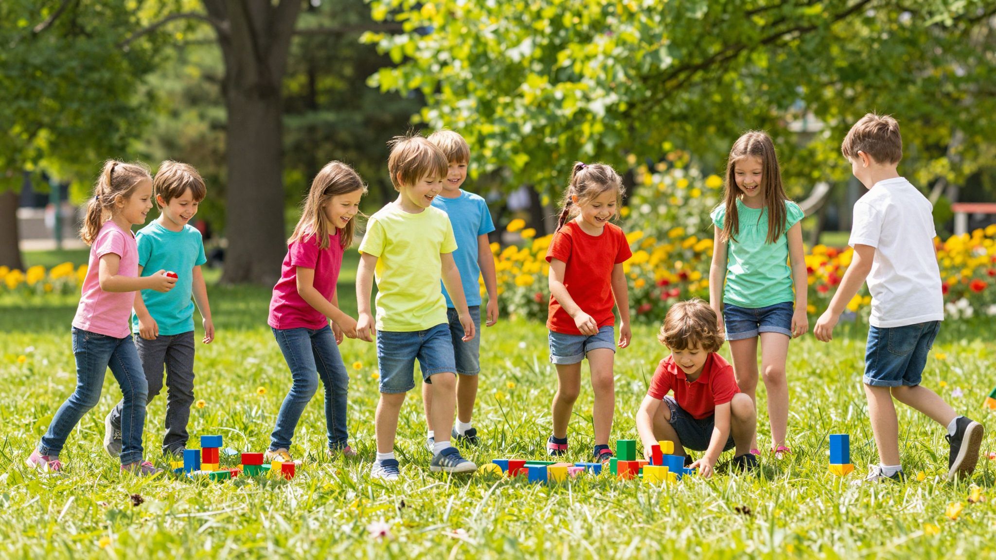 A szabad játék elősegíti a kreativitást és a tanulást.