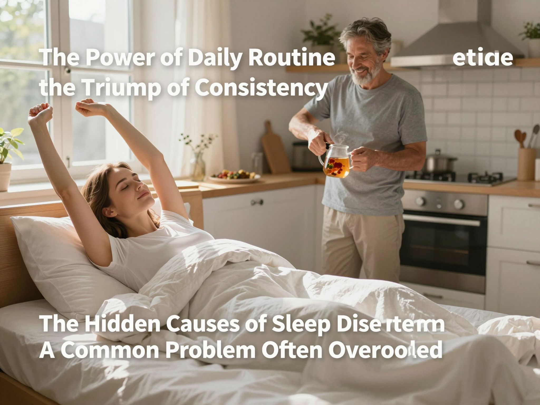 A napi rutin és következetesség javítja az alvást.