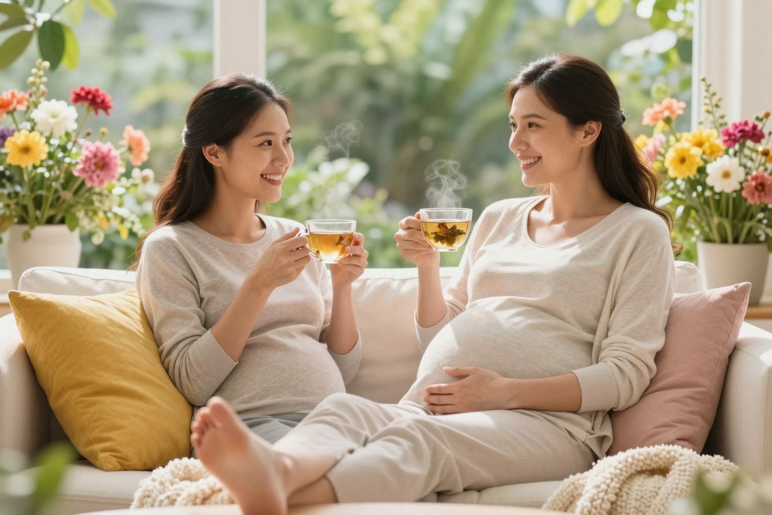 A pihenés segít a lelki frissesség megőrzésében terhesség alatt.