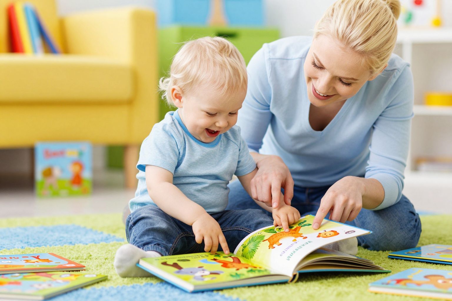 A ritmus és rímek stimulálják a gyermekek nyelvi készségeit.