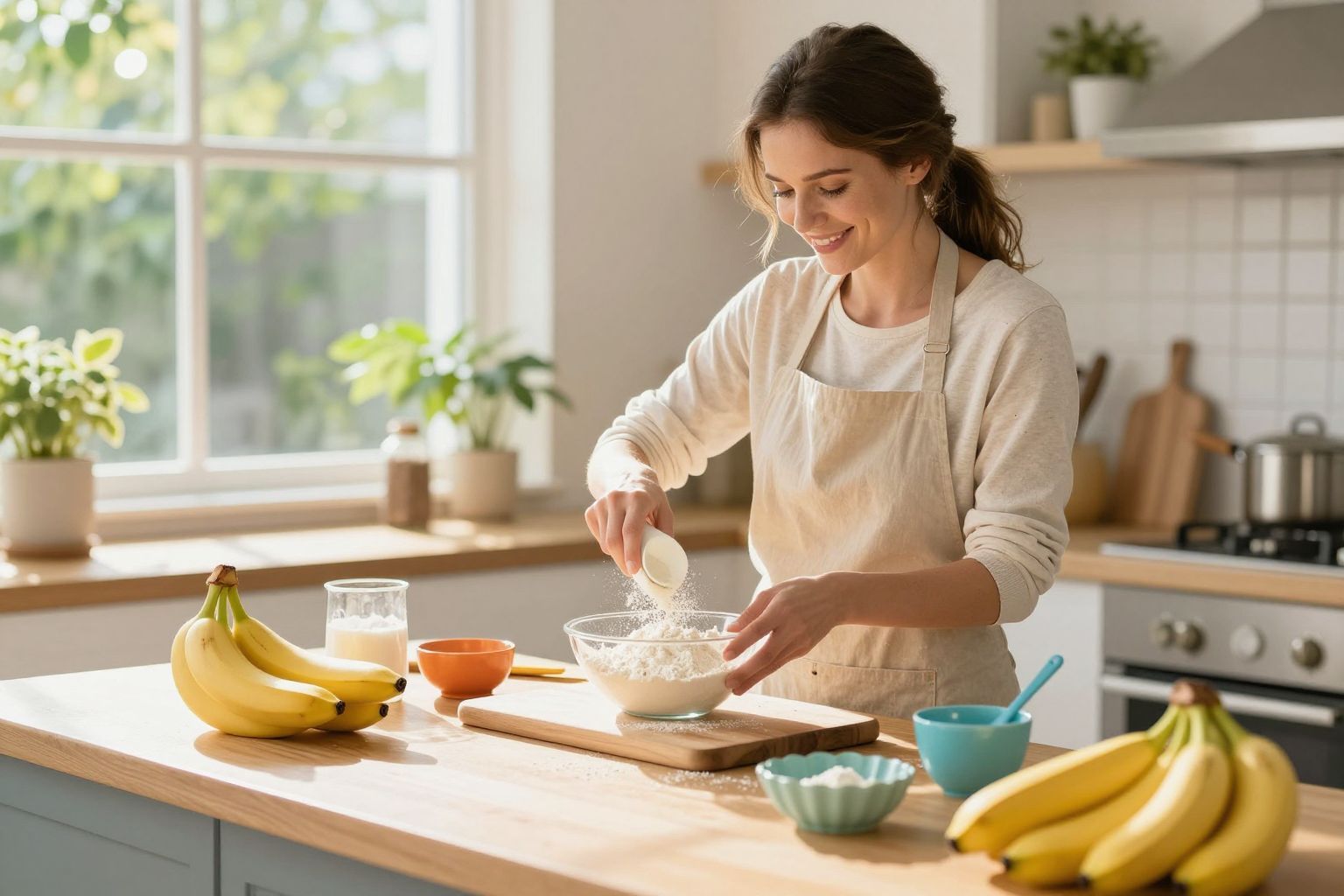A sütési hőmérséklet kulcsszerepet játszik a banánkenyér állagában.