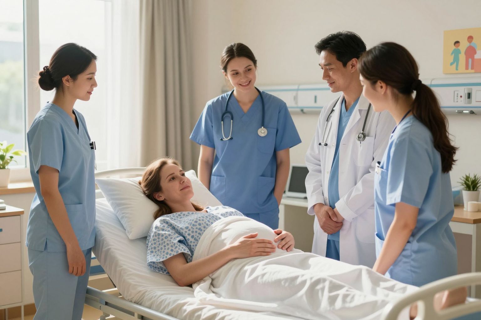 A német kórházakban több fájdalomcsillapítási lehetőség érhető el.