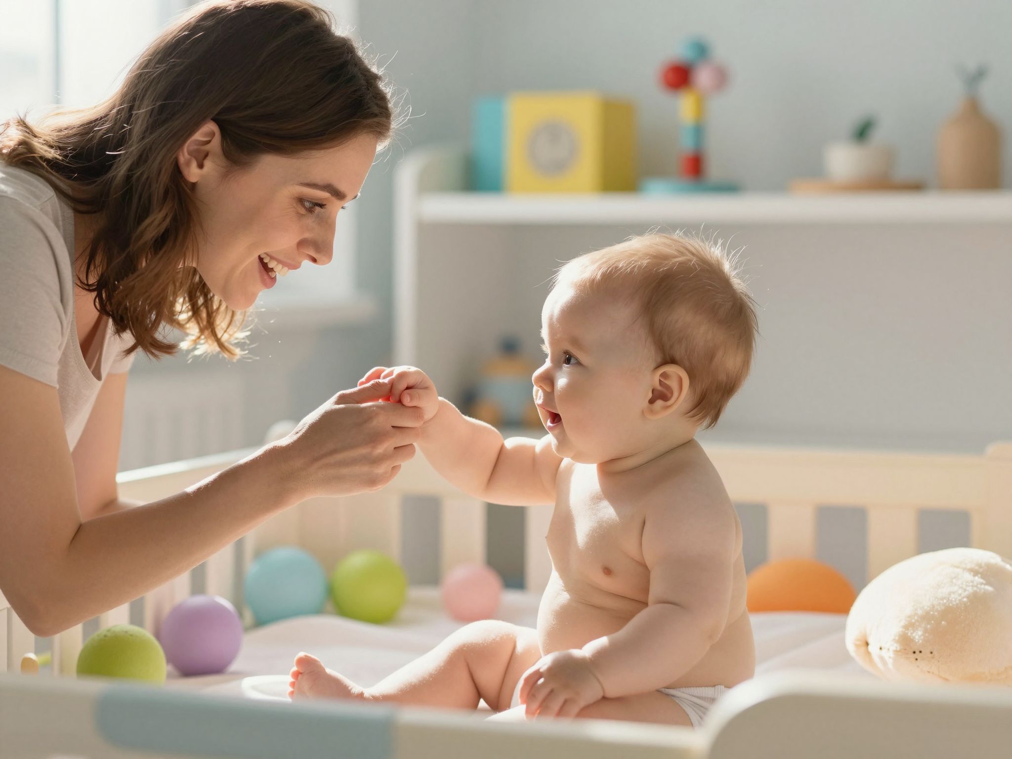 A tapintás segíti a baba érzelmi kötődéseit kialakítani.