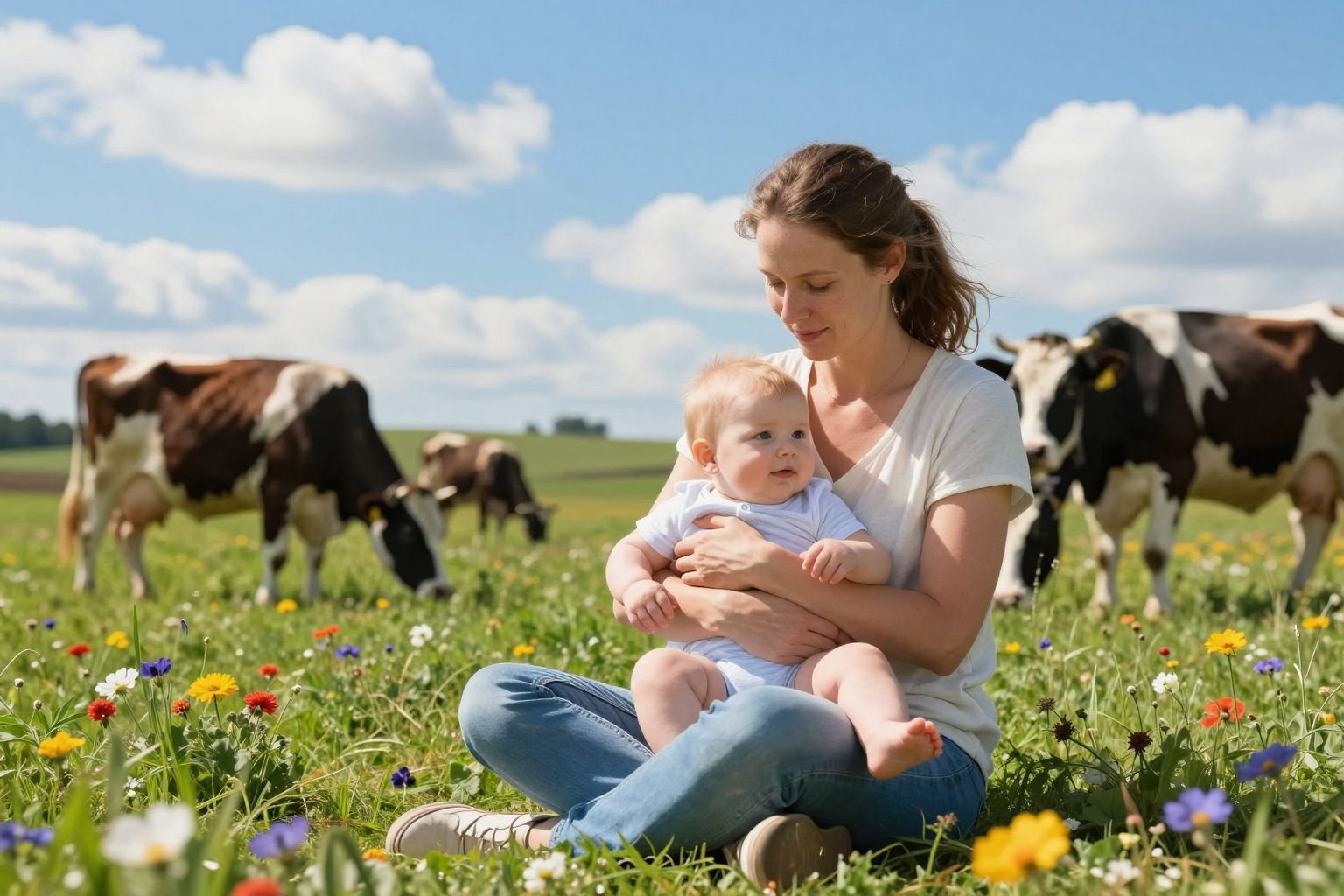 A sztrájk alatt a tejtermelés fenntartása kihívás.