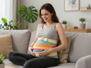 A terhességi haspánt előnyei: Tényleg enyhíti a derékfájást és tartja a pocakot?