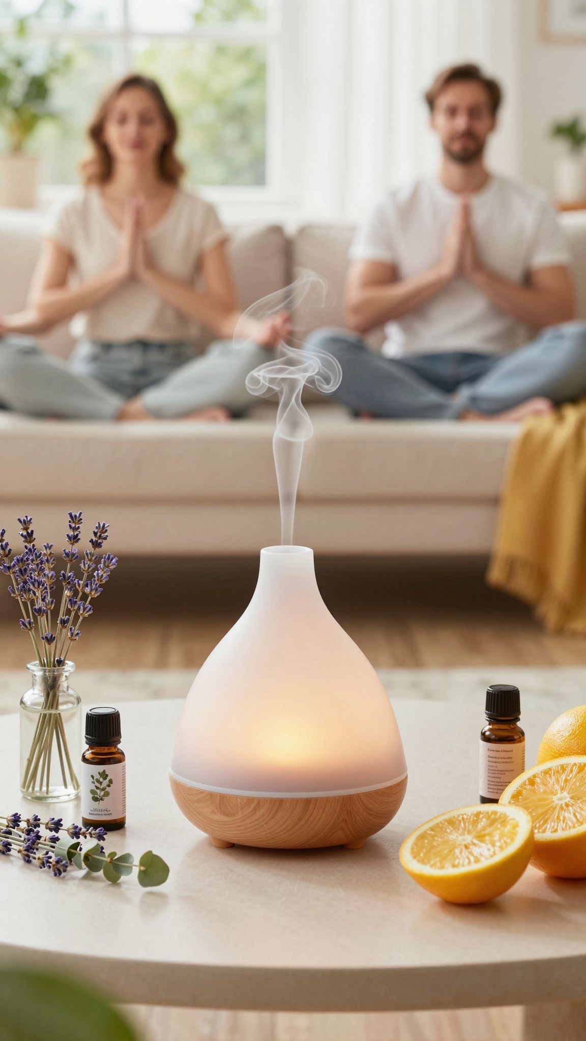 A tudatos jelenlét fokozza az aromaterápia hatékonyságát.