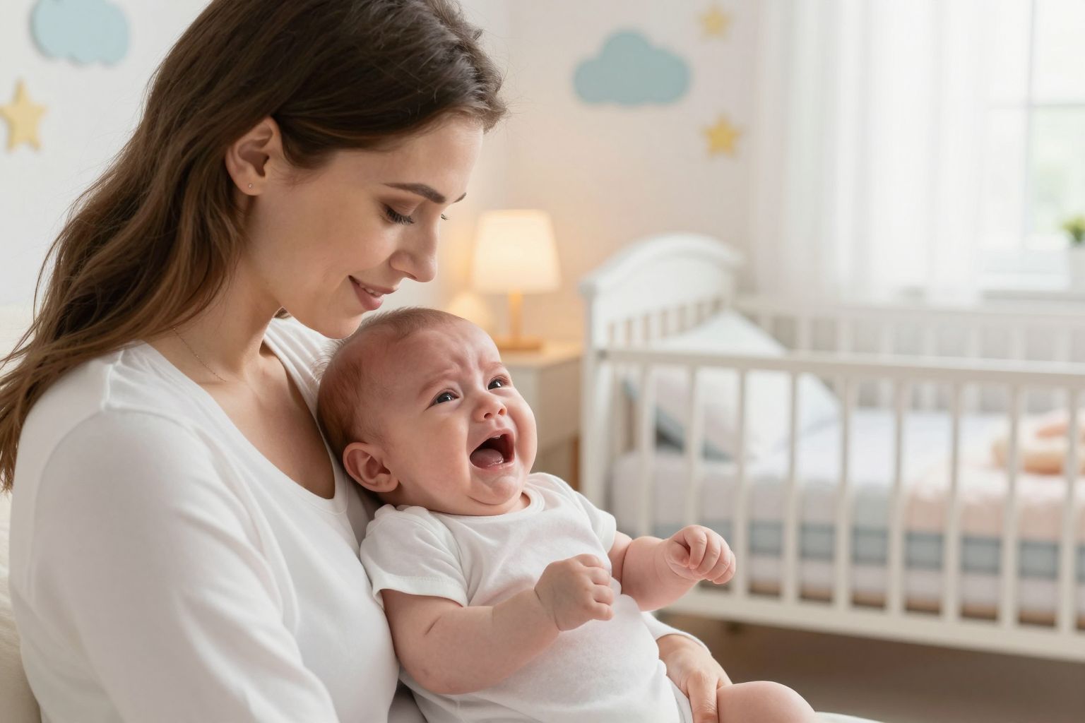 A túlfáradás alvászavarokat okozhat a csecsemőknél.