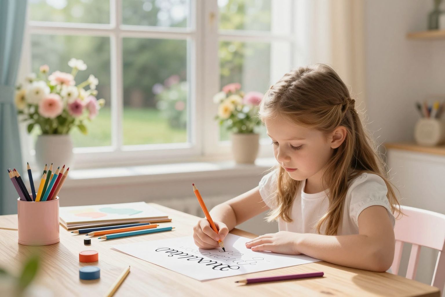 A vizuális egyensúly javítja az íráskép vonzerejét.