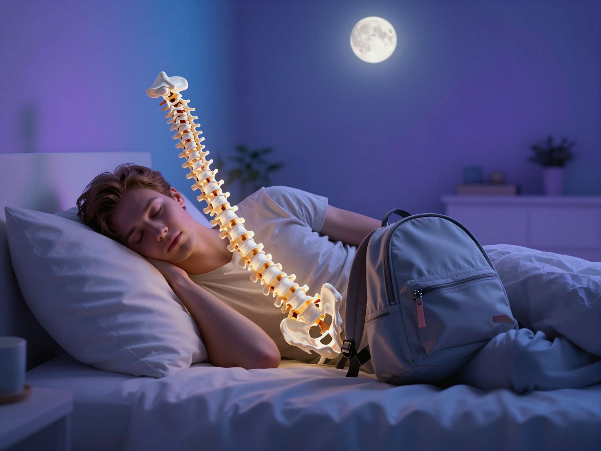 A jó alvás segít a gerinc regenerációjában.