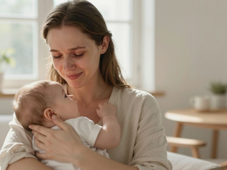 Amikor az anya sír: az öröm és a kimerültség könnyei