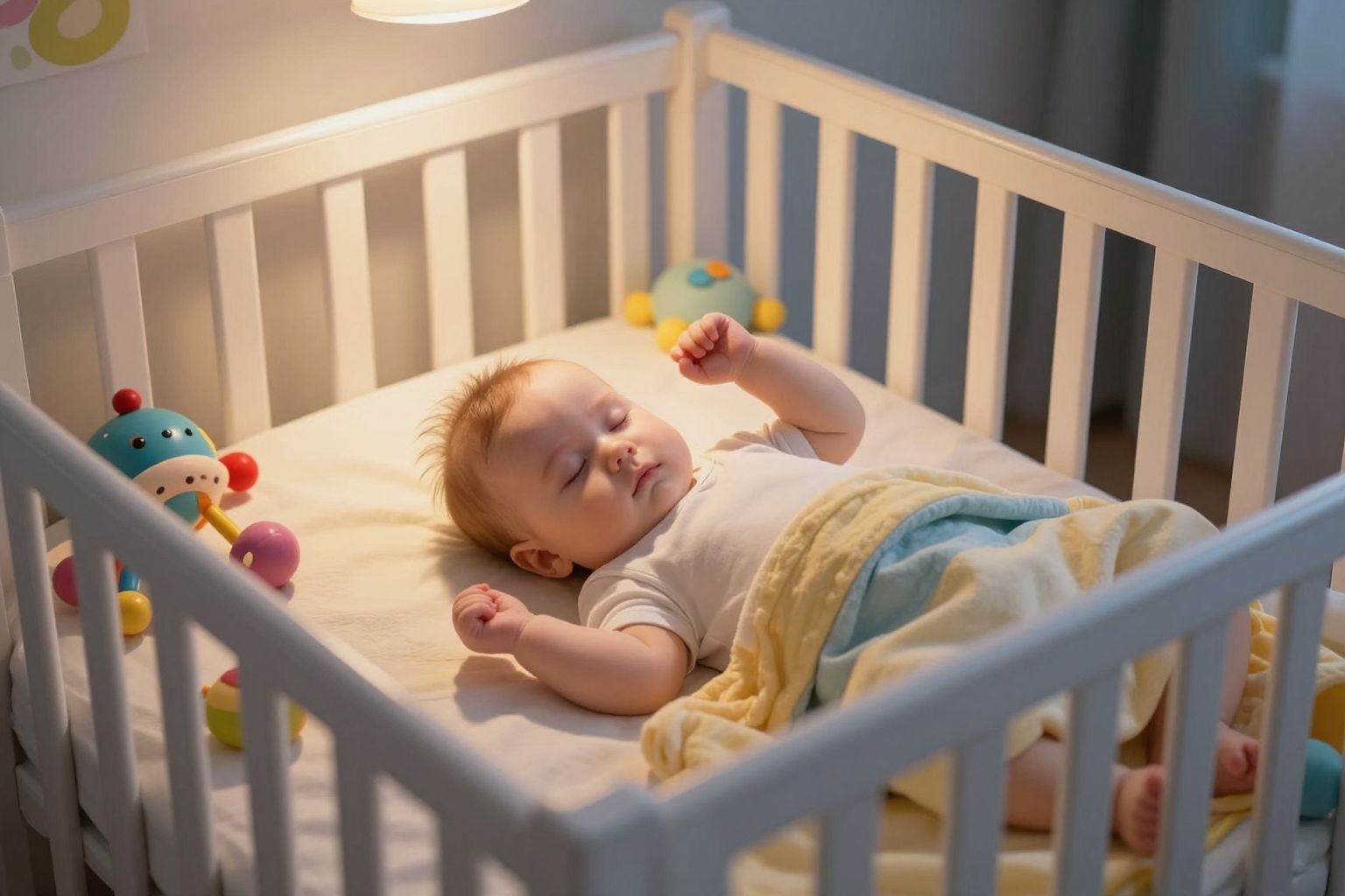 A csecsemők álmában zajló rángások elősegítik a fejlődést.