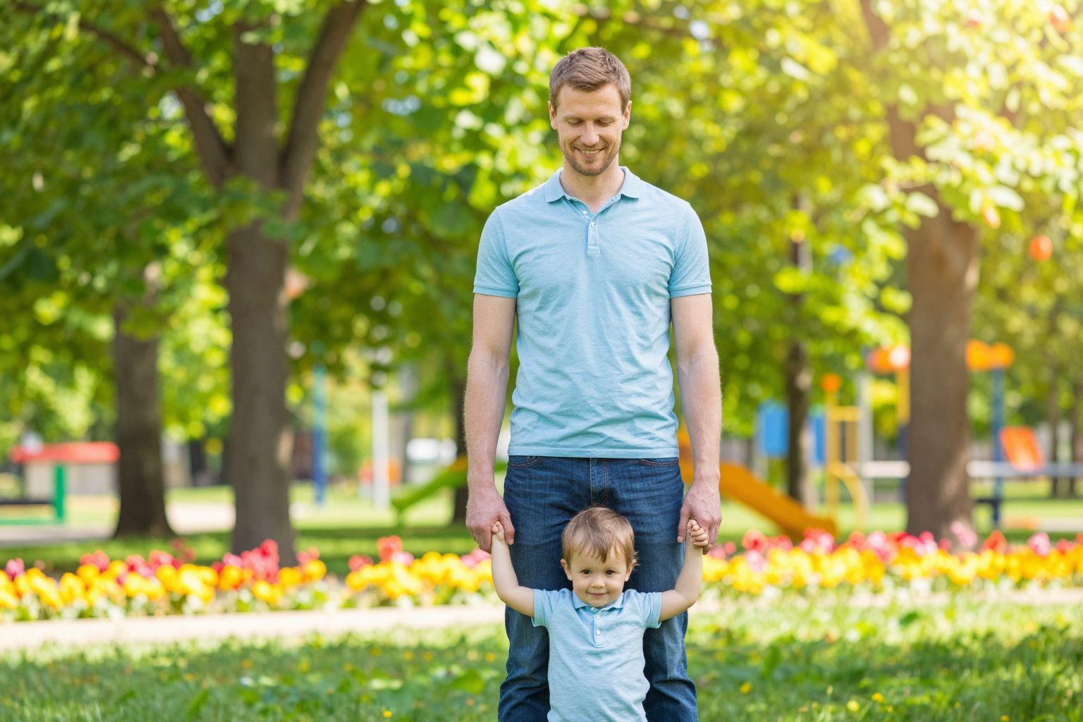 Az apa erős támasz a gyermek érzelmi fejlődésében.