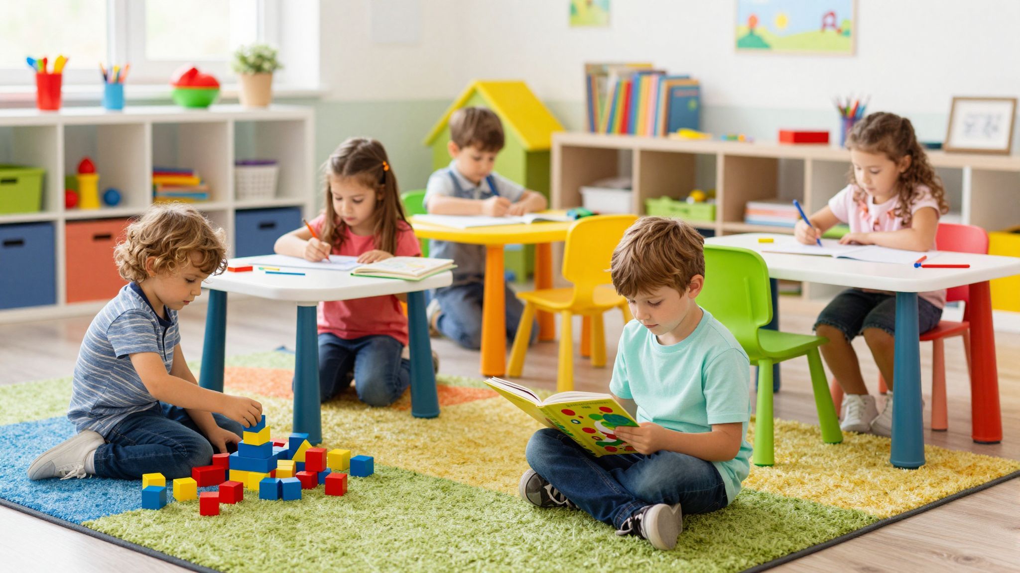 A játékos tanulás elősegíti a zökkenőmentes iskolakezdést.