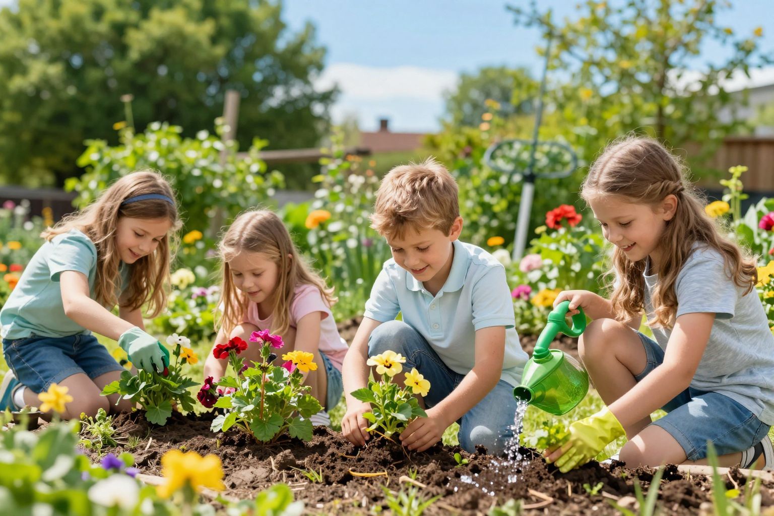 A cselekvés erősíti a gyerekek környezettudatos érzését.