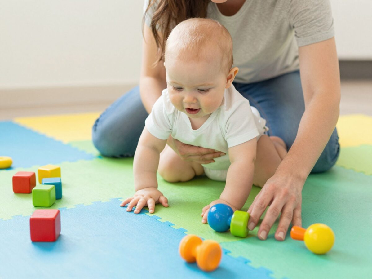 Babafejlesztő gyakorlatok 6-9 hónaposoknak – teljes útmutató szülőknek