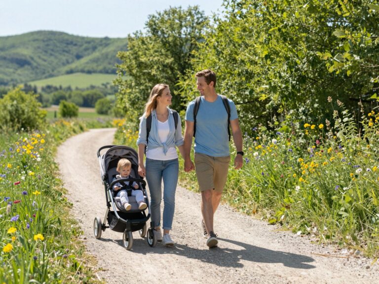 Babakocsival is bejárható túraútvonalak és családbarát kirándulóhelyek