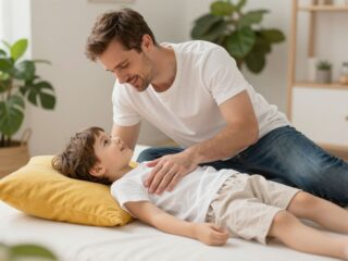 Babamasszázs és kényeztető rutinok, amelyek erősítik a kötődést köztetek