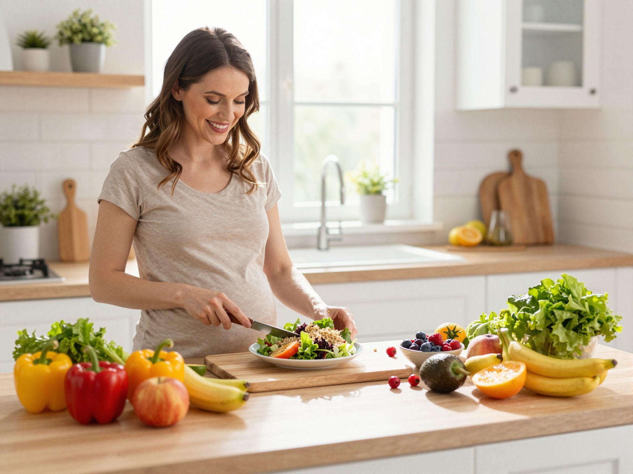 A quinoa és a sült édesburgonya egészséges választás terhesen.